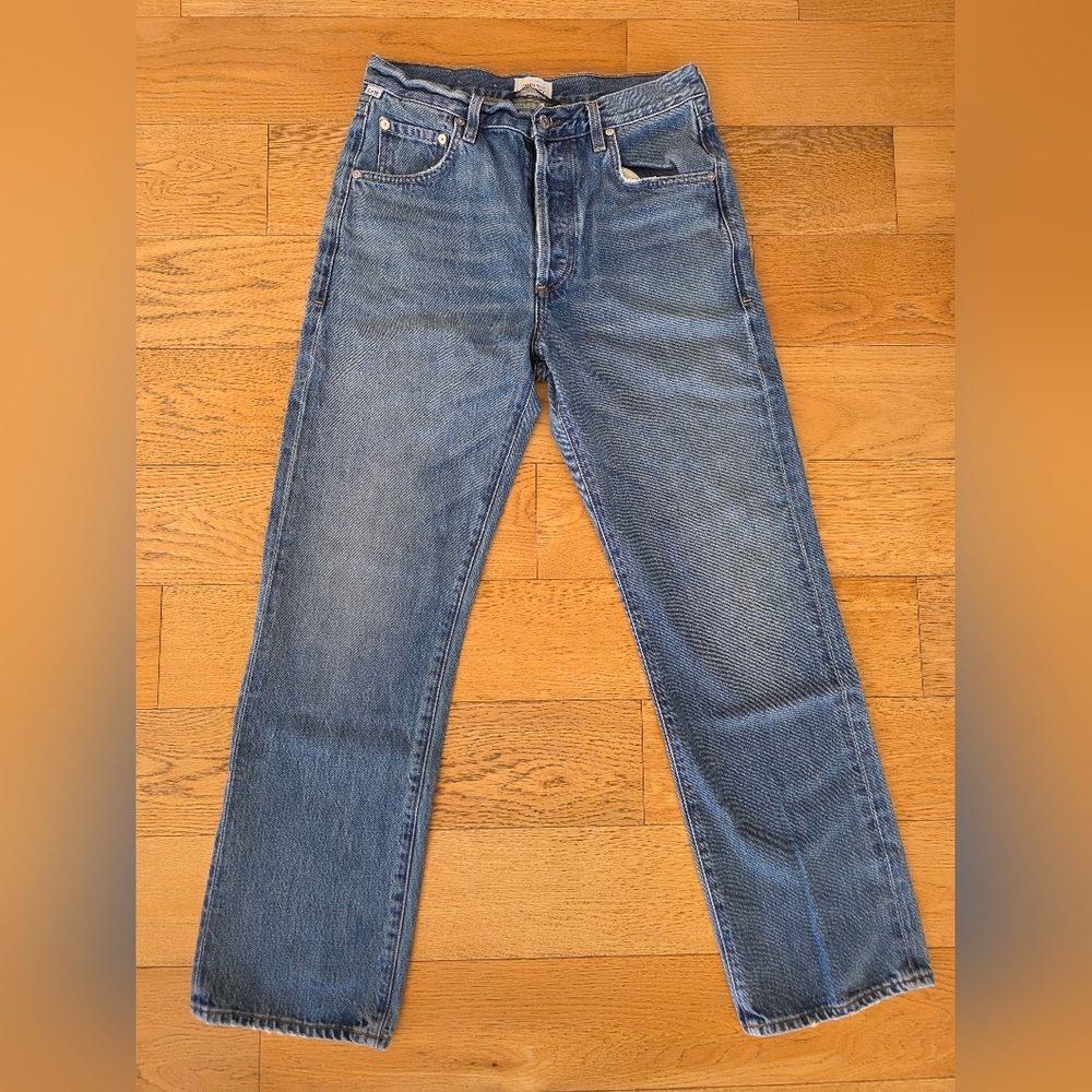 Citizens Of Humanity Straight Fit Blue Jeans